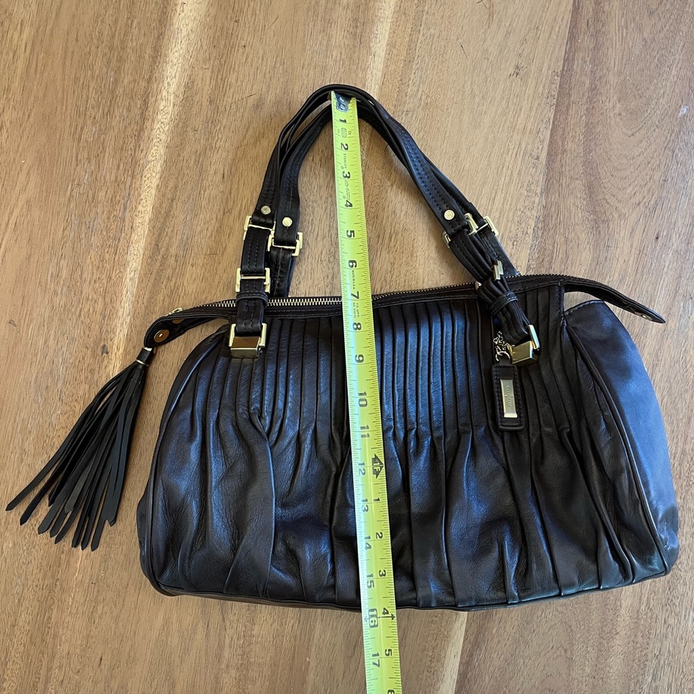 Cole Haan Leather Satchel - Picture 5 of 6
